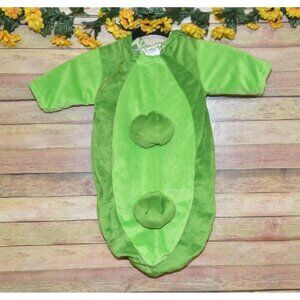 Infant 0-6 Months Pea Pod 1 Piece Bag Bunting Costume Halloween Baby Photos